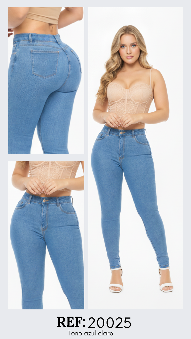 PACK X3 JEANS DAMA