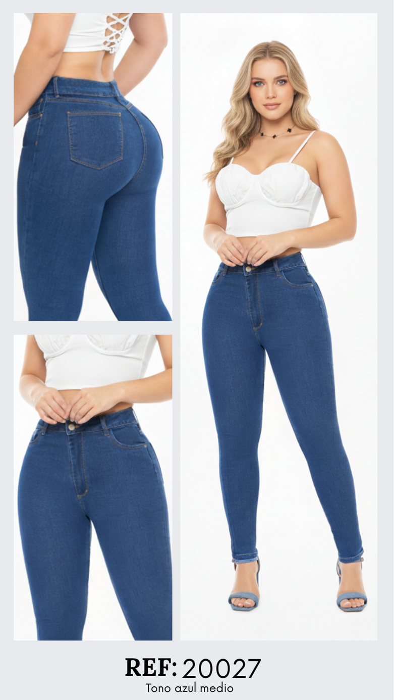 PACK X3 JEANS DAMA